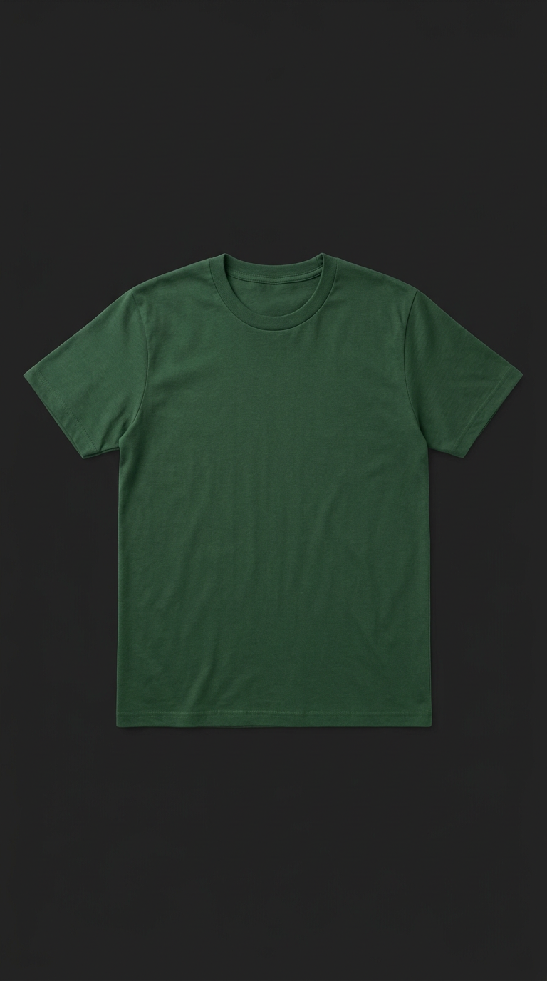 Forest green campaign T-shirt