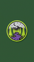 Embroidered campaign patch